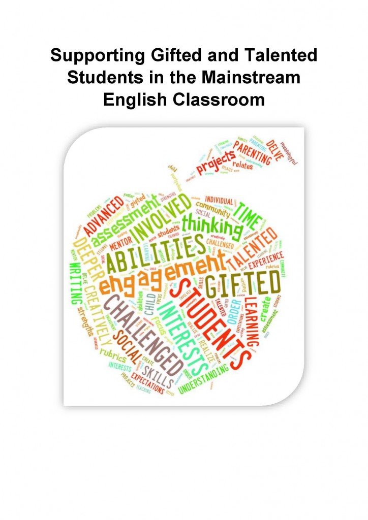 Practical Principles for Supporting Gifted and Talented Students in the Mainstream English Classroom_Page_1